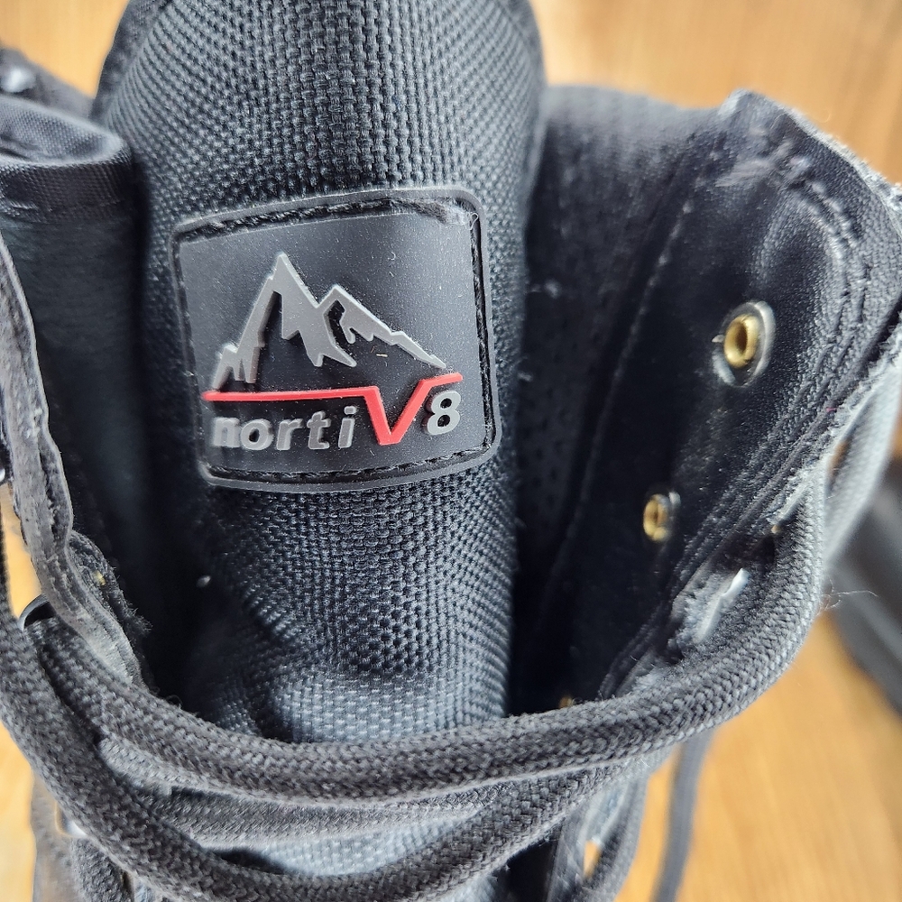 Nortiv8 Desert‎ Tactical Combat Black Work Boots Size 13 - Picture 6 of 8